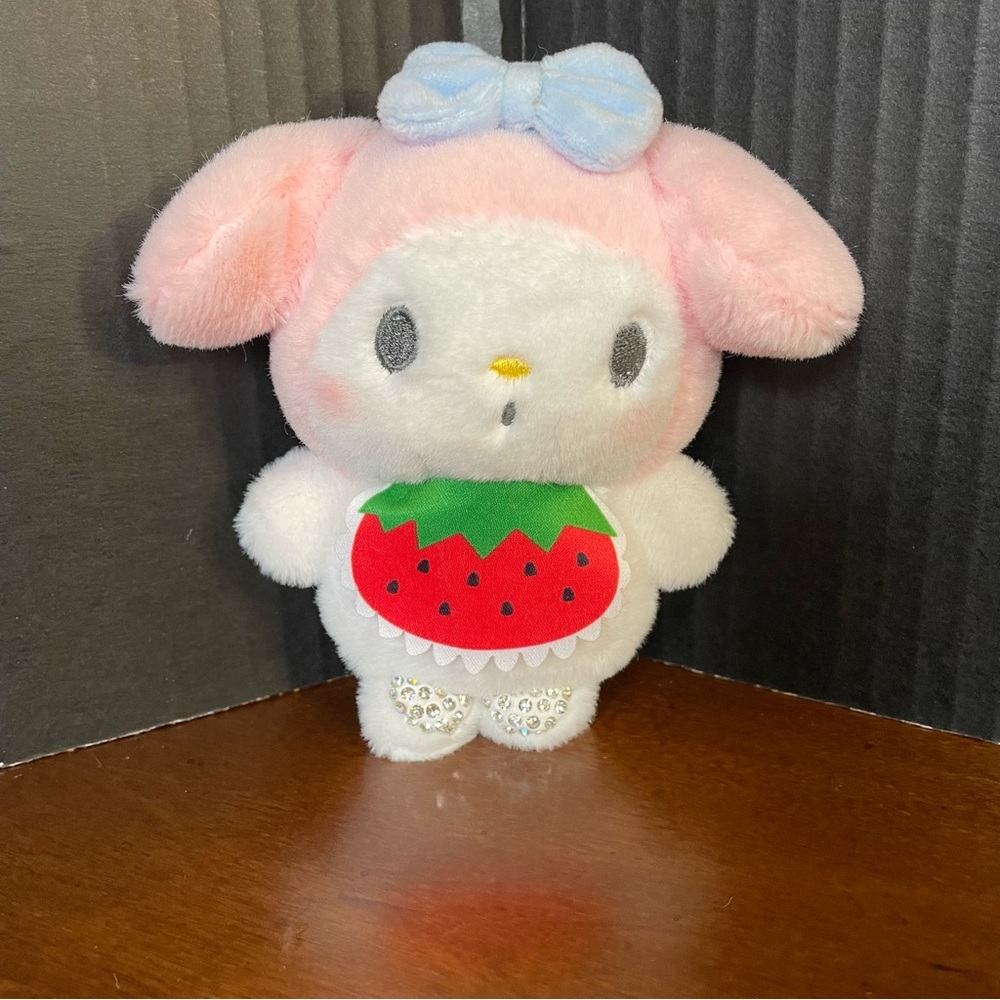 My Melody Plush  Pocketbook Charm or Keychain. NWOT
